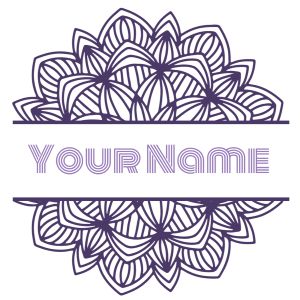 Name generator Branding System, Mandala Monograms, Name Generator, Rock Painting Art, Mandala Design, Rock Painting, Painted Rocks, Painting Art, Your Name