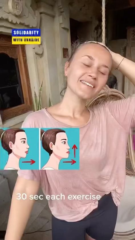 Jaw Exercises, Jawline Exercise, Double Chin Exercises, Tighten Facial Skin, Chin Exercises, Double Menton, Face Yoga Exercises, Face Skincare, Face Yoga Facial Exercises