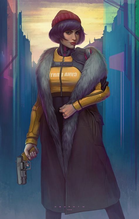 Cyberpunk Character Art, D20 Modern, Shadowrun Rpg, Cyberpunk Rpg, Monster Characters, 45 Acp, Cyberpunk Character, Science Fiction Art, Cyberpunk Art