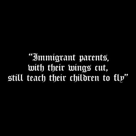 Color a la Mexicana (CALAM) © on Instagram: ““Immigrant parents with their wings cut, still teach their children to fly” 🦋 Sharing again this beautiful quote by Marcos Damián León…” Immigration Quotes, Beautiful Quote, Beautiful Quotes, Words Of Wisdom, Parenting, Quotes, On Instagram, Color, Instagram