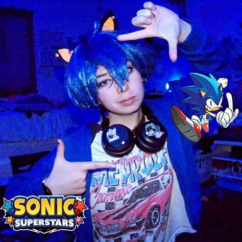 NEW COSPLAY REVEAL IM SO HAPPY TO ANNOUNCE DONIC COSPLAY REVEALLLLLL HEHEHEHEHEH :33333 #sonic #sonicthehedgehog #soniccosplay #soniccosplayer #sonicthehedgehogcosplay #sonicthehedgehogcosplayer #sega #sonicsega #sonicandfriends #sonicgame #cosplay #cosplayer #blue #sonic #gottagofast Sonic Cosplay Ideas, Cosplay Pose Reference, Sonic Cosplay, Raven Cosplay, New Cosplay, Im So Happy, 2024 Ideas, Halloween Custom, Hedgehog Art