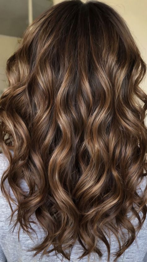 christmas hair color ideas Warm Lowlights Brunette, Light Brown Hair With Lowlights, Low Lights For Brown Hair, Lowlights For Brunettes, Christmas Hair Color Ideas, Christmas Hair Color, Brown Hair With Lowlights, Low Lights Hair, Hair Color Ideas For Brunettes