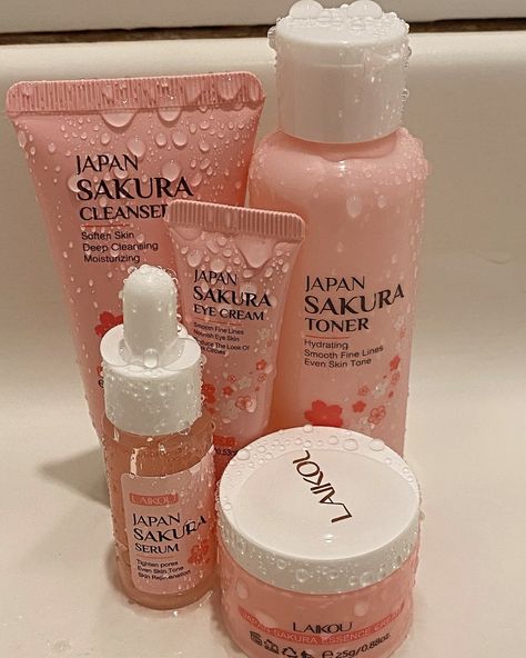 🌸 Just Tried the Japan Sakura 5-Piece Set by @laikou.official! 🌸 Ever wanted to feel like you’ve just bathed in cherry blossoms? That’s exactly what using the Japan Sakura 5-Piece Set feels like! 😍✨ Here are three reasons why this set is a game-changer: 🧖🏾‍♀️Luxurious Hydration: My skin felt instantly hydrated and plump after just one use. Goodbye, dryness! 💦🌸 🥰Soothing and Gentle: Perfect for sensitive skin like mine! No irritation, just smooth, happy skin. 🌿😊 🌟Radiant Glow: The Sakura e... Japan Sakura, Pretty Skin Care, Pretty Skin, Skin Pores, Happy Skin, My Future, Croquettes, Soften Skin, Body Skin Care Routine