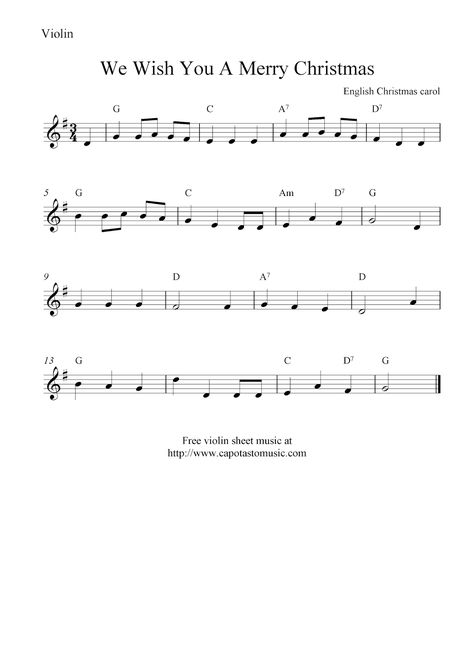 Beginner Violin Sheet Music, Christmas Violin, Beginner Sheet Music, Free Flute Sheet Music, Easy Violin Sheet Music, Flute Notes, Christmas Piano Sheet Music, Free Violin Sheet Music, Beginner Piano Music