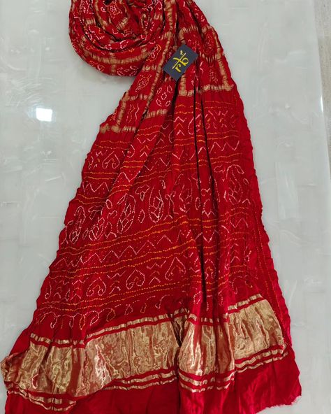 Red gajji silk gharchola saree Here's a premium heavy material gajji silk gharchola saree in bandhej work from the artisans of Gujarat. To purchase this dm us. For other colours dm us to prebook that article #rajbiharifashions #bankebihari #gharcholas #gharcholasaree #ghatchola #gharcholatradition #gharcholasarees #gharcholalove #gharcholared #redbandhanisaree #redgajjisilksaree #gajjilove #gajjisilkbandhani #gajjisaree #gujarat #ahmedabad #rajkot #ahmedabad #pune #moribi #hyderabad #pa... Ghatchola Sarees, Gharchola Saree, Bandhani Saree, Ahmedabad, Pune, Hyderabad, Silk Sarees, Women Clothing, Saree