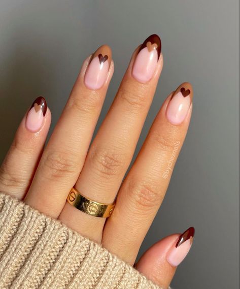 Kutek Disney, Brown Nails Design, Unghie Nail Art, Fall Manicure, Cute Nails For Fall, Smink Inspiration, Makijaż Smokey Eye, Burgundy Nails, Thanksgiving Nails