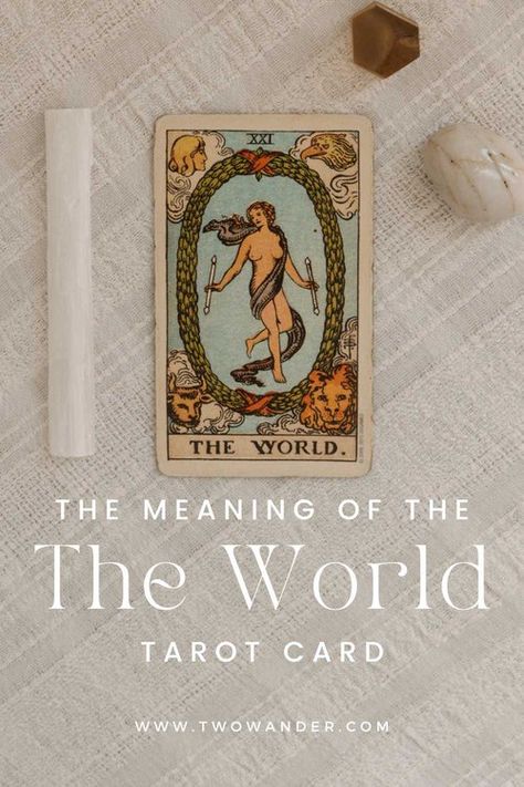 The World Tarot Meaning, Judgement Tarot Card, World Tarot Card, The World Tarot Card, The World Tarot, Intuitive Tarot, Card Meanings, Tarot Guide, Tarot Card Spreads