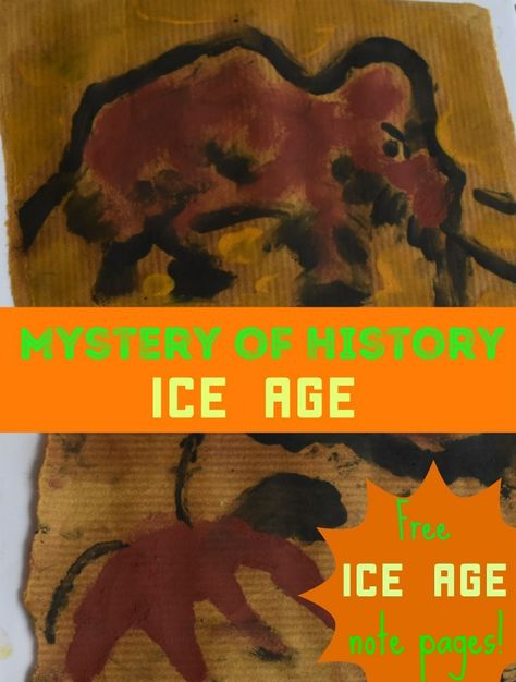 Ice Age Unit Study, Ice Age Activities For Kids, Ice Age Activities, Early Humans History, History Homeschool, Middle Ages History, Study Lesson, Hidden Picture Puzzles, Ancient History Archaeology