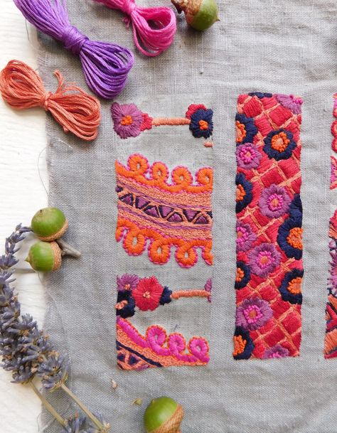 embroidery ideas Summer Sketchbook, Beginner Cross Stitch, Modern Embroidery Kit, Beginner Embroidery, Beginner Embroidery Kit, Hand Embroidery Kits, Diy Broderie, Easy Embroidery, Stitch Flowers