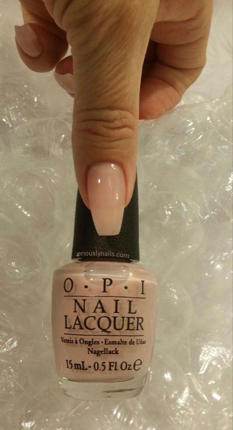 Skin Color Nail Polish, Natural Polish Colors, Soft Natural Nail Color, Natural Nails Coffin Shape, Natural Beige Nails, Best Natural Nail Polish Color, Neutral Ballerina Nails, Milky Pink Nail Polish Colors, Opi White Nail Polish Shades