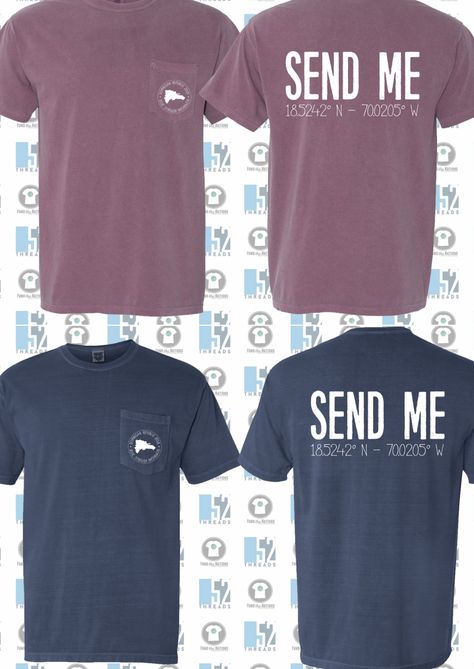 selling t-shirts as fundraiser for mission trip Fundraising Tshirt Ideas, Fundraising Shirt Ideas Design, Mission Shirt Ideas, Mission Trip Tshirt Ideas, Mexico Tshirts, Mission Trip Tshirt, Mission Trip Shirts Design, Mission Trip Fundraising Ideas, Africa Mission Trip