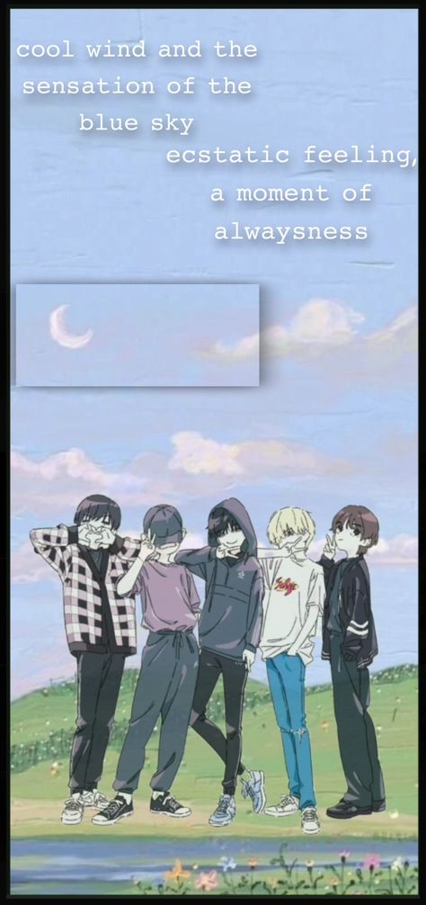 Txt Anime, Txt Wallpaper, Txt Moa, Wallpapers Quotes, Wallpaper Aesthetic, Wallpaper Quotes, Anime Wallpaper, Wallpapers, In This Moment