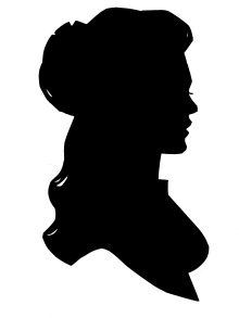 Guy - Silhouette Artist Victorian Silhouette, Silhouette Artist, Silhouette Head, Victorian Portrait, Victorian Portraits, Silhouette Pictures, Night Circus, Wedding Silhouette, Vintage Christmas Images