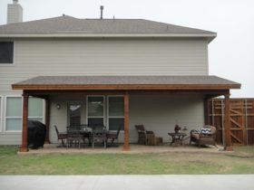 Shed Roof Patio Covers Gallery - Highest Quality Waterproof Patio Covers in Dallas, Plano and Surrounding Texas Tx. Back Porch Cover Ideas, Back Porch Roof Ideas, Roof Patio Ideas, Patio Roof Ideas Attached To House, Lean To Patio Cover, Patio Covers Attached To House, Patio Overhang Ideas, Patio Coverings, Porch Cover