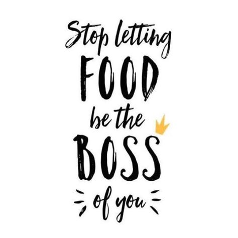 Establish a HEALTHY RELATIONSHIP with FOOD Don't let food control you; YOU have the ability to choose what foods to eat and the self-control to stop when you're satisfied. Choose foods that will nourish your body & soul ... and make you feel like you're on top of the world. Diet Quotes, Healthy Quotes, Be The Boss, Diet Vegetarian, Healthy Motivation, Mental Training, Diet Motivation, Intuitive Eating, Nutrition Coach