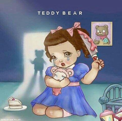 I'm just waiting for the Teddy Bear music video. It's my favorite song by her. A Teddy Bear, Melanie Martinez, Teddy Bear, Music