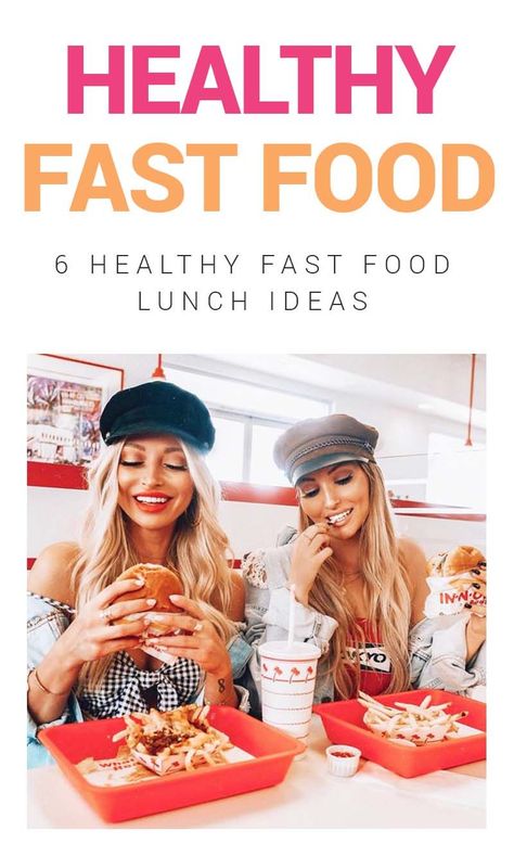 Weight Lose Fast Healthy Take Out Options, Healthy Fast Food Lunch, Food Lunch Ideas, Fast Food Lunch, Lunch Ideas Healthy, Lettuce Wrapped Burger, Healthy Fast Food Options, Healthy Fast Food, Healthy Burger