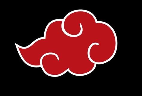 This is my logo design, it has a cloud shape form and it’s in black and red to show power. A unified power, that brings people together and help them stand as one. Naruto Cloud Tattoo, Akatsuki Cloud Tattoo, Cloud Powers, Naruto Red Cloud, Akatsuki Symbol, Naruto Designs, Naruto Fanfiction, Naruto Symbols, Cloud Symbol