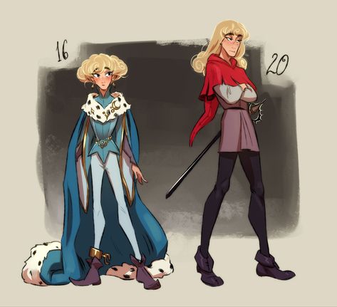 Disney Characters Genderbend, Genderbent Disney, Disney Gender Swap, Disney Genderbend, Gender Bent Disney, Disney Gender Bender, Aurora Design, Disney Princesses And Princes, Disney Princess Fashion