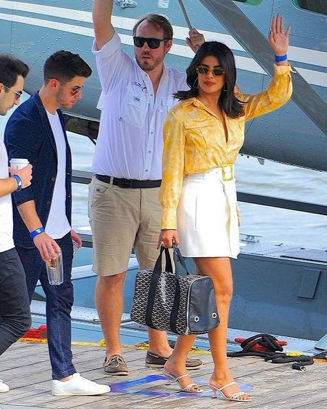 Dil Dhadakne Do Outfits, Priyanka Nick, Nick Jonas, Jonas Brothers, Priyanka Chopra, Indian Outfits, Lace Skirt, Lace, Quick Saves