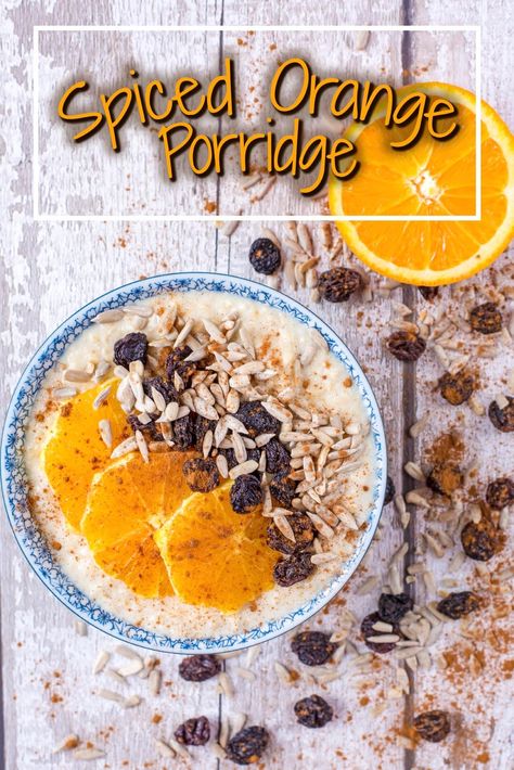 A warming bowl of oats that are bursting with orange and a hint of cinnamon and ginger are just what you need on a cold day like this. This Spiced Orange Porridge is the perfect winter breakfast that is sweetened with Hermesetas SteviaSweet for a lower calorie sweet breakfast. via @hhhdannii Rich Recipes, Winter Breakfast, Popular Food, Lifestyle Blogs, Orange Spice, Best Breakfast Recipes, Winter Vibes, Quick And Easy Breakfast, Recipe Inspiration