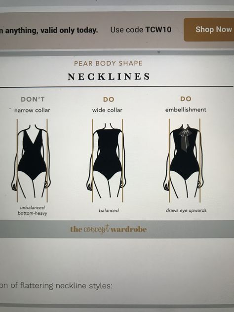 Neckline For Pear Shape, Dressing For Pear Shape, Pear Figure Outfits, Slim Pear Body Shape, Pear Clothes, Pear Ideas, Hourglass Body Shape Fashion, Pear Body Shape Fashion, Hourglass Body Shape Outfits