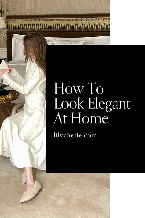 Elegant Outfit At Home, Effortlessly Classy Outfits, Luxurious Style Fashion, Elegant Lounge Outfit, Minimalist Glam Style, Feminine Lady Aesthetic, Feminine Stay At Home Outfits, Elegant Home Wear, Relaxed Glamour Fashion