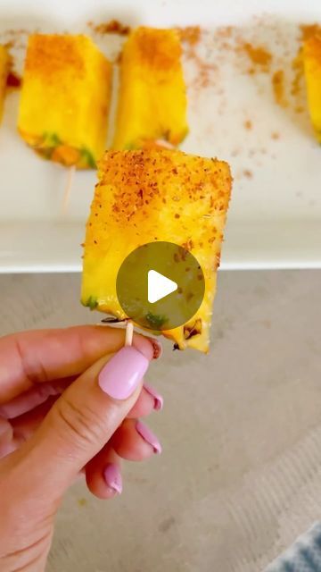 Healthy Food Facts - Tips on Instagram: "PINEAPPLE HACK + BOOZY ADULT TREAT 🍍 Great content by @lifebyleanna. Follow her for more amazing content like this!

 Have you tried this pineapple hack yet?? I’ll never cut a pineapple other then this way ever again! Boozy pineapple is a fun summer treat! I soaked it in tequila but I am going to try it with Malibu rum next!

Ingredients:
2 cups chopped ripe fresh pineapple
2 cups tequila

Directions:
Combine the pineapple and tequila in a jar or plastic container. Cover the jar and chill for 4 hours or up to 3 days.

Strain the liquid from the jar and reserve for making cocktails. Serve the chopped pineapple chilled with a sprinkle of Tajin.

Recipe from IG: erekav

#cookingvideo #quickrecipes #recipeideas #easymeals #recipevideo #goodmoodfood #ea Pineapple With Tajin, Tajin Pineapple, Pineapple And Tequila, Boozy Pineapple Spears, Pineapple Hack, Boozy Pineapple, Soaked Pineapple Alcohol, Pineapple Infused Tequila, Drink Garnishes