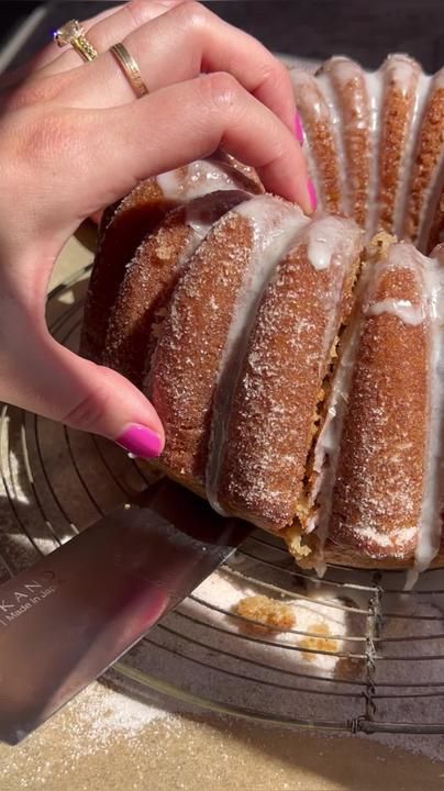 Cider Donut Cake, Apple Cider Donut Cake, Apple Cider Cake, Cider Cake, Butternut Bakery, Apple Donuts, Donut Cake, Apple Cider Donuts, Apple Cake Recipes