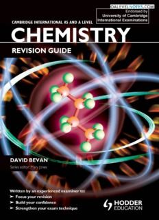 Cambridge International AS and A Level Chemistry Revision Guide A Level Chemistry Revision, Chemistry A Level, Chemistry Book Pdf, A Level Chemistry, Physics Revision, Chemistry Revision, Chemistry Textbook, Science Revision, Cambridge Igcse