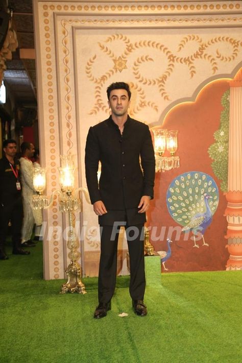 Ranbir Kapoor attend Anant Ambani and Radhika Merchant's Ashirwad Ceremony Ambani Wedding, Anant Ambani, Web Software, New Television, Celebrity News Gossip, Sony Tv, Cricket Sport, Celebration Gif, Ranbir Kapoor