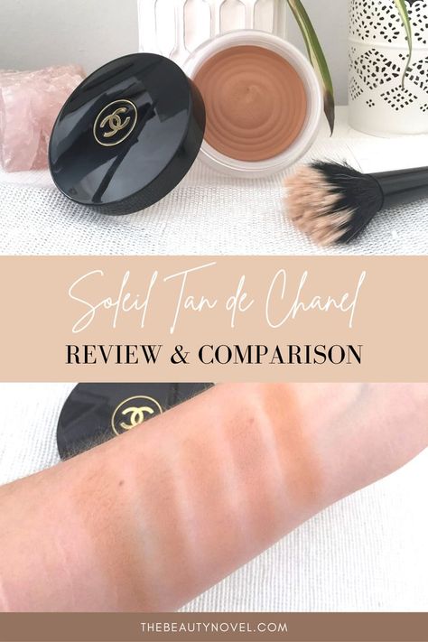 Chanel Bronzer Soleil, Chanel Soleil Tan Bronzer, Chanel Cream Bronzer, Shade Reference, Chanel Bronzer, Bronzer Tips, Tanning Mist, Chanel Cream, Cream Bronzer