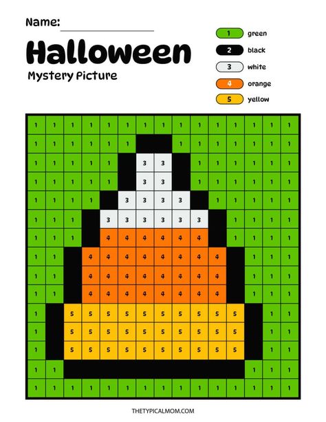 Free Halloween color by number PDF coloring pages! Also called Halloween Pixel art with pumpkin, candy corn and spider pictures for kids. Pixel Drawing Halloween, Graph Paper Art Halloween, Pixel Art Ideas Halloween, Easy Pixel Art Small Halloween, Candy Pixel Art, Pixel Art Ideas Cute, Halloween Grid Pattern, Cute Pixel Art, Pumpkin Pixel Art