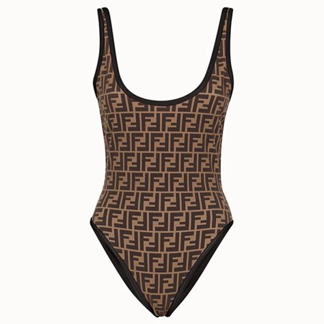 🗣NEW! Fendi swimsuit (Reversible) Fendi Outfits, Fendi Swimsuit, Backless Bathing Suits, White Bikinis, Halter One Piece Swimsuit, Cute Swimsuits, Swimwear Brands, One Piece Suit, Womens Swimwear