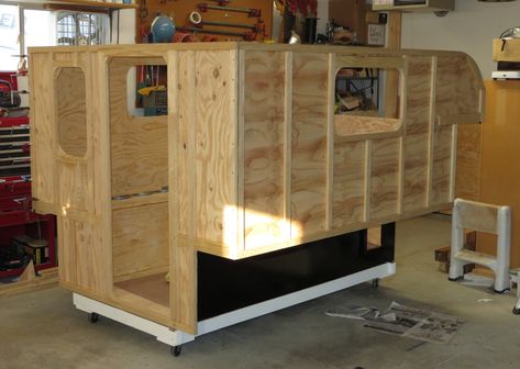 Build Your Own Camper or Trailer! Glen-L RV Plans - Page 2 - Tacoma World Forums Build Your Own Camper, Slide In Truck Campers, Diy Slides, Homemade Camper, Kombi Motorhome, Diy Camper Trailer, Truck Bed Camping, Pickup Camper, Slide In Camper