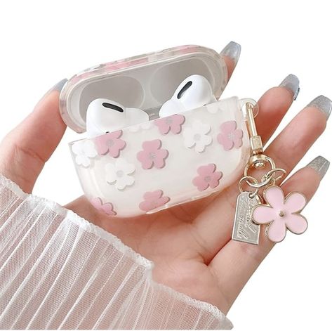 case from amazon, click link/photo !! ♡ ( coquette pink soft fashion style headphones earbuds earphones girlblogger lana del rey aesthetic ) Floral Keychain, Cartoon Flower, Earbuds Case, Girly Phone Cases, Cartoon Flowers, Airpod Pro, Flower Pattern Design, Cute Stars, Keychain Design