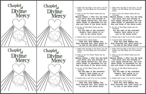 Divine Mercy Prayer Cards Divine Mercy Chaplet Prayer, Divine Mercy Prayer, Divine Mercy Sunday, Childrens Prayer, Crisco Recipes, Divine Mercy Chaplet, Works Of Mercy, Craft Printables, Catholic Homeschool