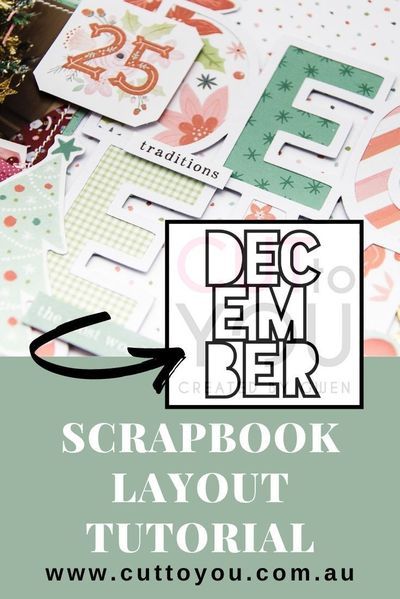 Christmas Layout, Silhouette Cameo Tutorials, Page Layouts, Christmas Layouts, Scrapbook Tutorial, Scrapbooking Techniques, Scrapbook Templates, Scrapbook Page Layouts, Jpg Images