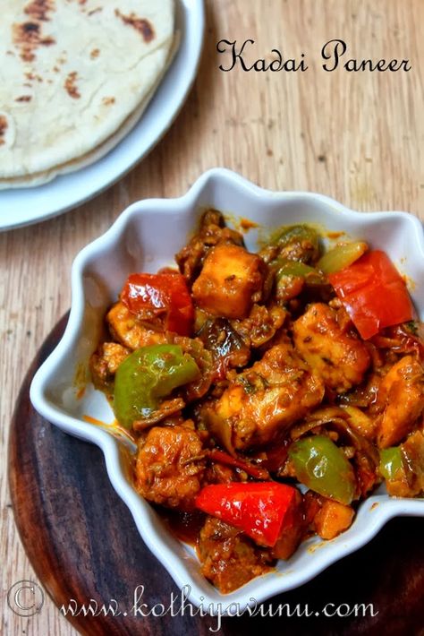 Makhani Paneer, Kadai Paneer Recipe, Masala Paneer, Paneer Pulao, Kadai Paneer, Capsicum Recipes, Paneer Butter Masala, Paneer Makhani, Butter Masala