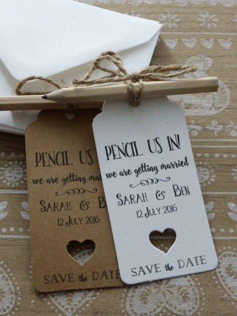 Save The Date / Evening Card Wedding Invitation with Envelope Personalised RSVP Favours Ideas, Rsvp Wedding, Rustic Save The Dates, Invitation Envelope, Card Wedding, Evening Wedding, Save The Date Invitations, Wedding Invitations Diy, E Card