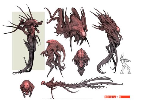 ArtStation - Wraith 05, Stephen Oakley Stephen Oakley Art, Stephen Oakley, Evolve Monster, Monster Artwork, Alien Concept, Alien Design, 다크 판타지, Alien Concept Art, Have Inspiration