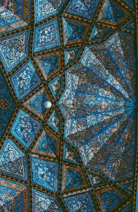 Aryana; history of Iranian, Iranic, Persian and Persianate civilization. | # **Persian Blue ** | Facebook Arabic Pattern Wallpaper, Persian Aesthetic Wallpaper, Persian Calligraphy Art, Iran Pictures, Iranian Architecture, Persian Architecture, Mosque Art, Persian Art Painting, Geometric Pattern Art