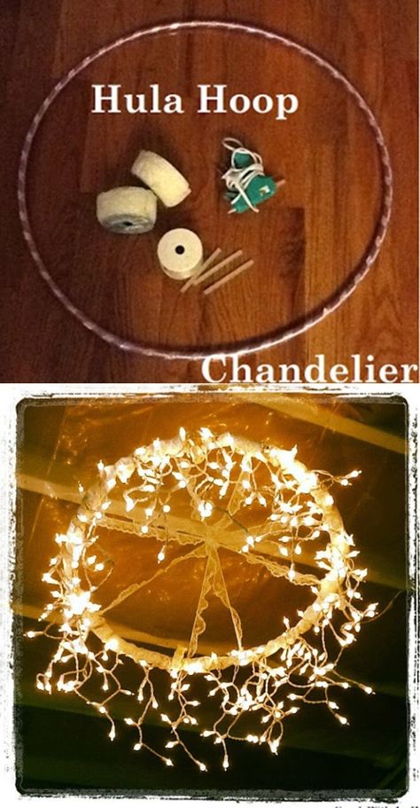 Hula Hoop Chandelier, Hoop Chandelier, 23 Birthday, Chandelier Decorations, Deco Champetre, Diy Decoracion, Wedding Chandelier, Diy Chandelier, Hula Hoop