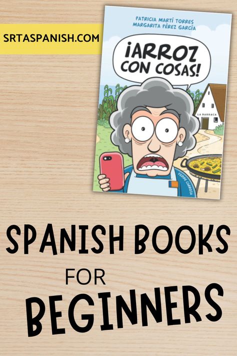 Are you working on your Spanish skills? Maybe you're looking for books for your novice Spanish students! Check out these options for Spanish reading for beginners! Perfect for your novice students working on their Spanish skills through reading! Bilingual Kindergarten, Spanish Classroom Decor, Books For Beginners, Middle School Spanish, Study Spanish, Reading For Beginners, Spanish Lesson Plans, 12 Books, Language Acquisition