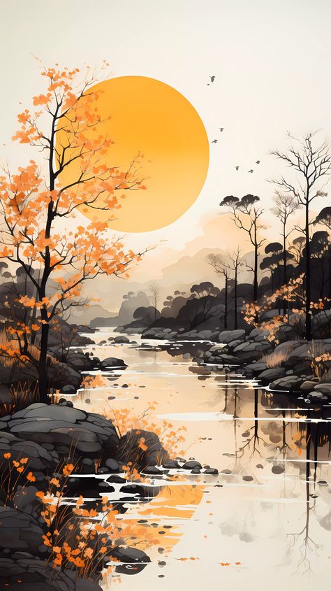 Sunrise landscape