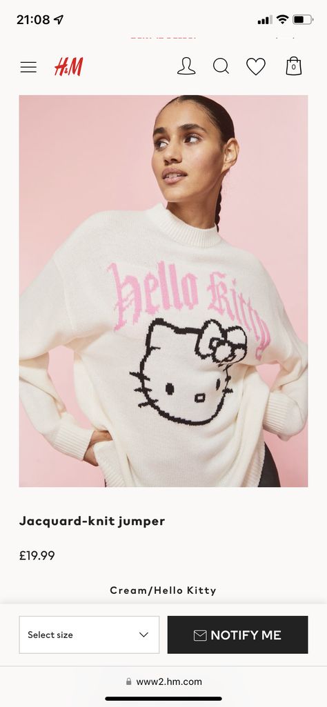 Hello Kitty Sweater, Kitty Sweater, H&m, Hello Kitty, Graphic Sweatshirt, Kitty, Sweatshirts, Clothes