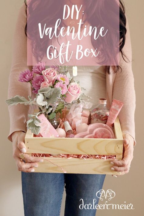 Valentine Gift Box Ideas Valentine Gift Box Ideas, Gift Box Ideas, Friend Valentine Gifts, Valentines Day Baskets, Valentine Gift Baskets, Valentine's Day Gift Baskets, Valentines Gift Bags, Valentines Gift Box, Ideas For Friends