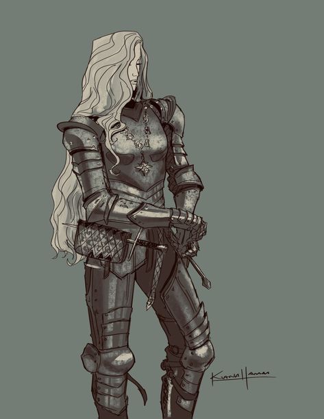 Woman In Armor, Knight Fantasy, Knight Drawing, Female Armor, Female Knight, Knight Art, Arte Sketchbook, Fantasy Armor, Drawing Board