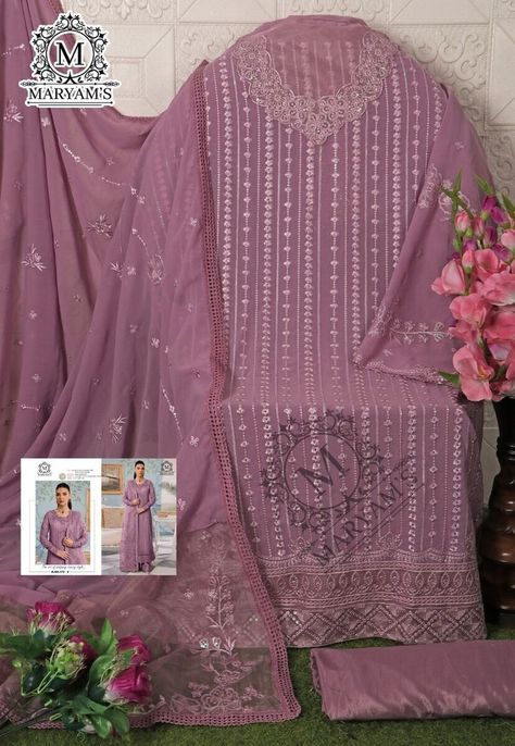 Get ready for your next party with these stunning Pakistani Salwar Kameez outfits! Available in sizes S-XL, these heavy georgette outfits are perfect for weddings and celebrations. Made in India with beautiful lilac color, stitch up to your size. #PakistaniSalwarKameez #IndianWeddingAttire #SkyviewFashion #eBay #eBayStore #eBaySeller #Noaplicable #Mujer #SkyviewFashion #GruesoSintéticoGeorgette #Lila #India #Pakistaní https://ebay.us/o4xnCo Georgette Outfits, Pakistani Salwar, Pakistani Salwar Kameez, Sky View, Lilac Color, Wedding Attire, Salwar Kameez, Order Now, Lilac