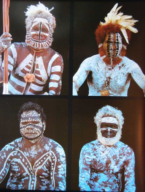 Australian Aborigines Australian Aboriginals, Aboriginal History, Aboriginal Culture, Painted Faces, Primitive Art, Living Art, Australian Art, Indigenous Art, People Of The World